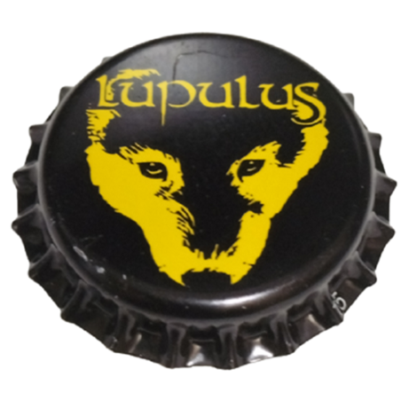 BÉLGICA (BE)  Cerveza Lupulus (Brasserie) Sin usar sin plástico en el reverso