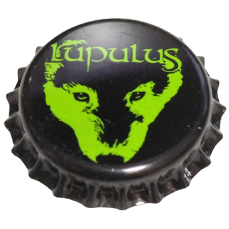 BÉLGICA (BE)  Cerveza Lupulus (Brasserie) Sin usar sin plástico en el reverso