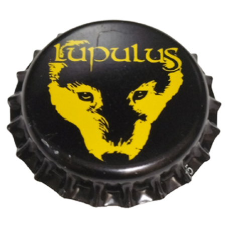 BÉLGICA (BE)  Cerveza Lupulus (Brasserie) Sin usar sin plástico en el reverso