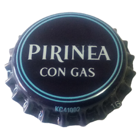 ESPAÑA (ES)   Agua  Pirinea KC41002. Sin usar Sin plastico en el reverso