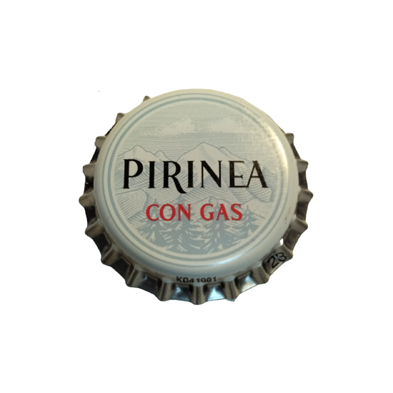 ESPAÑA (ES)  Agua Pirinea - Sin Usar Sin Plastico en el Reverso-KC41001.