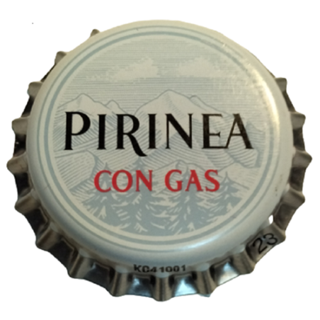 ESPAÑA (ES)  Agua Pirinea - Sin Usar Sin Plastico en el Reverso-KC41001.