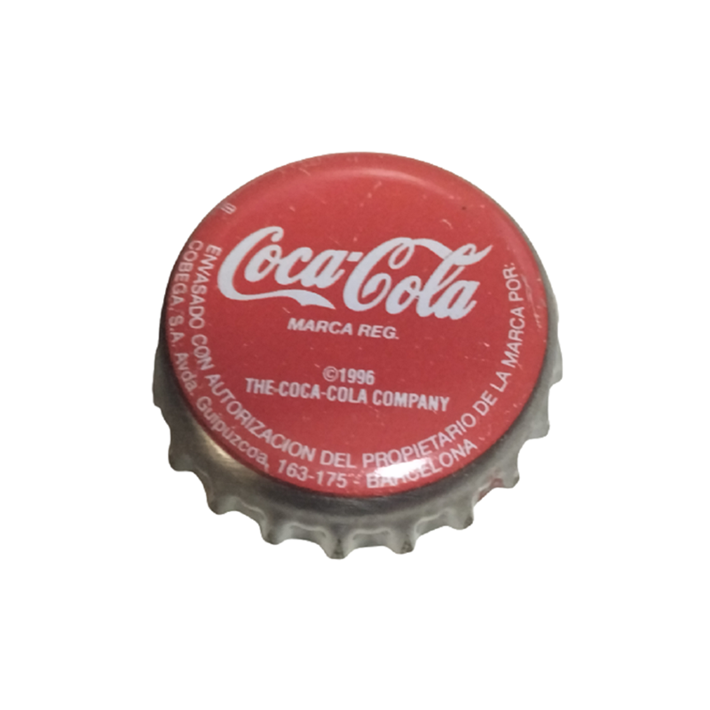 ESPAÑA (ES)  Cola Coca Cola (F.C. Barcelona 2006) (White)
