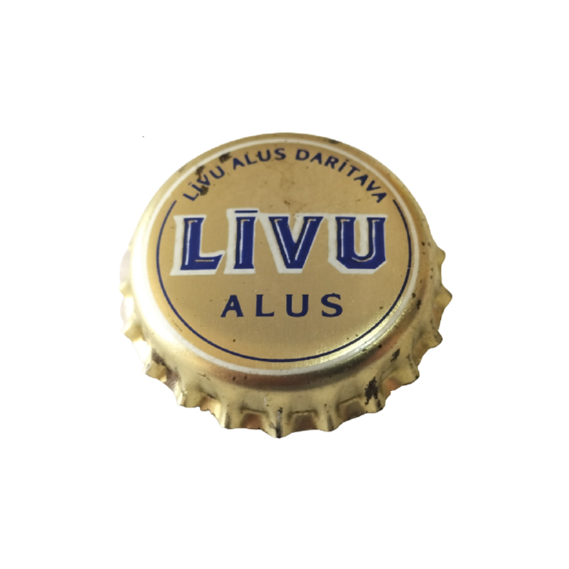LETONIA (LV)   Cerveza Livu Alus Daritava Grigis & CO.