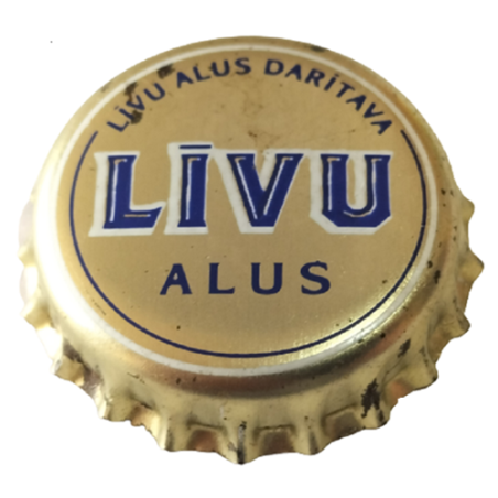 LETONIA (LV)   Cerveza Livu Alus Daritava Grigis & CO.