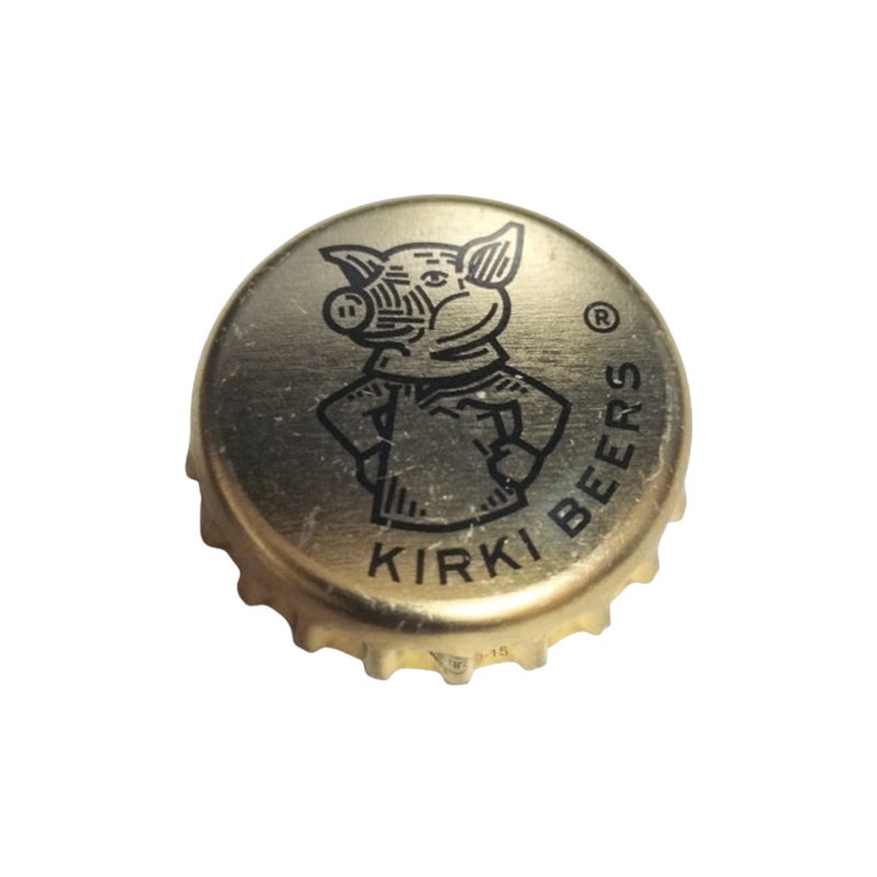 GRECIA (GR)  Cerveza Kirki Beer O.E. Sin usar