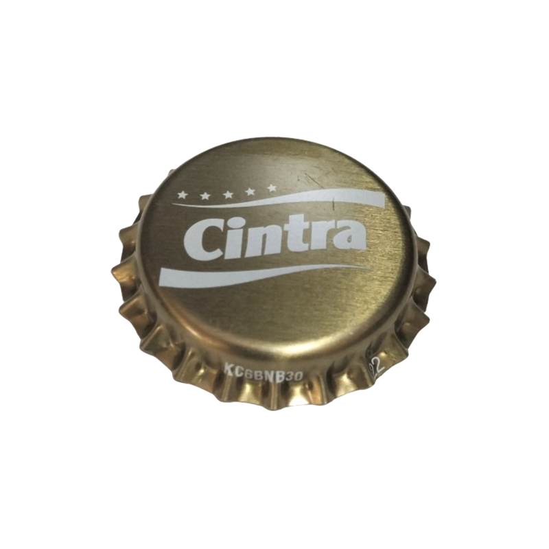 PORTUGAL (PT)  Cerveza Fabrica de Cerveja Cintra Sin plástico en el reverso