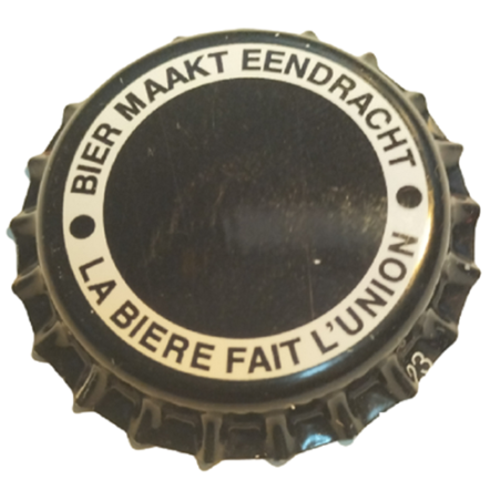 BÉLGICA  (BE)  Cerveza Proefbrouwerij Sin usar sin plástico en el reverso