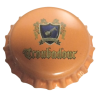 BÉLGICA (BE)  Cerveza Musketeers, Brouwerij The Sin usar sin plástico en el reverso