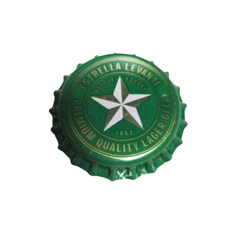 ESPAÑA (ES)  Cerveza Estrella de Levante Fábrica de Cerveza S.A. KC00502 Sin usar