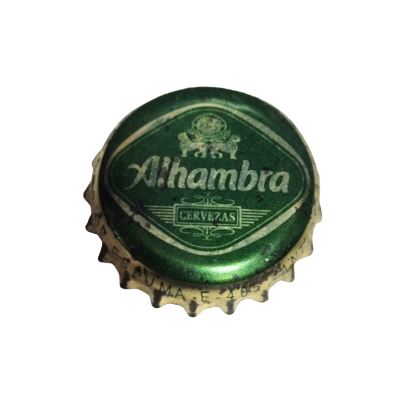 ESPAÑA (ES)  Cerveza Cervezas Alhambra S.L. Estabilizador de espuma E-405, Antioxidante E-224.