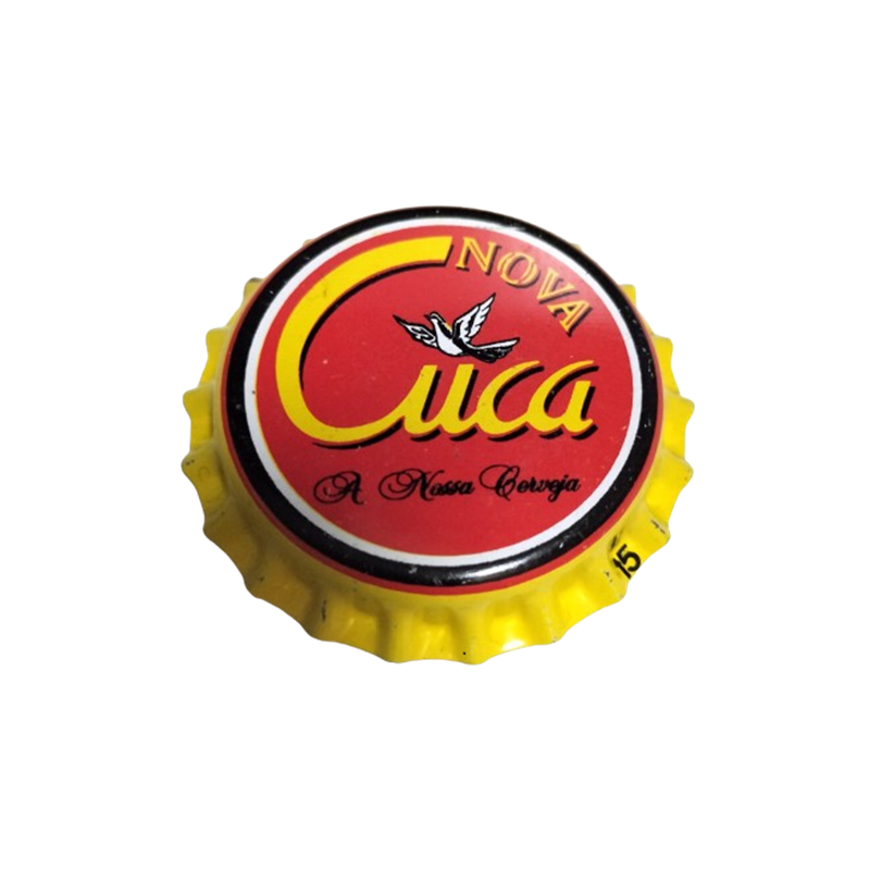 ANGOLA (AO)  Cerveza Companhia União de Cervejas de Angola Sin usar
