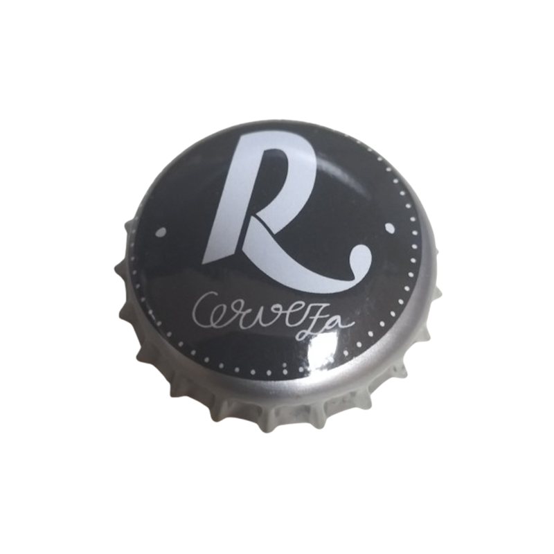 ESPAÑA (ES)  Cerveza Rondadora, (Cerveza Artesana) Sin plástico en el reverso