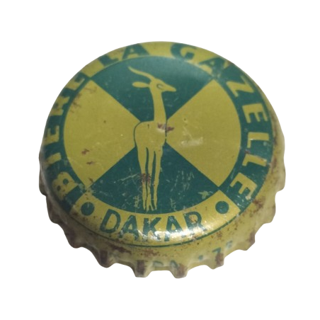 SENEGAL (SN)  Cerveza Société Des Brasseries De L'Ouest Africain (S.O.B.O.A.)  AUT FRA. 1.75