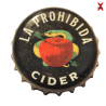 ESPAÑA (ES)  Sidra (La prohibida) Mahou Fabricas de Cerveza S.A.  BO R8446.