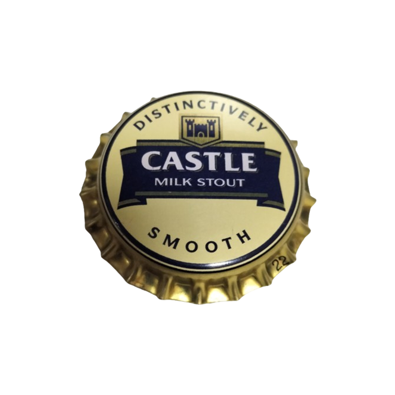 CAMERÚN (CM)   Cerveza Les Brasseries du Cameroun Sin usar sin plástico en el reverso