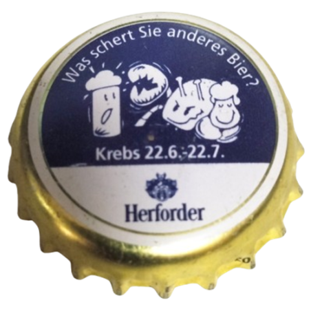 ALEMANIA (DE) Cerveza-Herforder (Zodiac Sign 2007)