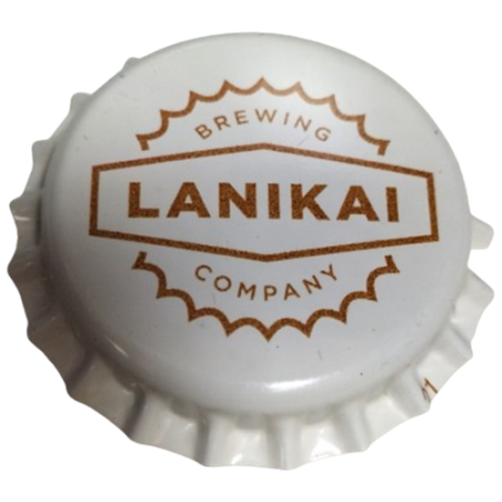 ESTADOS UNIDOS (US)  Cerveza Lanikai Brewing Co. Sin usar sin plastico en el reverso