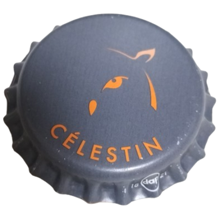 FRANCIA (FR)  Cerveza Micro-Brasserie Célestin (Sin usar)