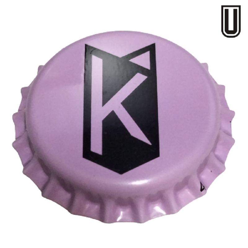 BÉLGICA (BE)  Cerveza Kompel (Brouwerij) Sin usar sin plástico en el reverso
