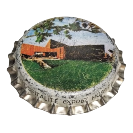 CANADÁ (CA)  Cerveza Dow Brewery Sin usa (Chapas picadas)