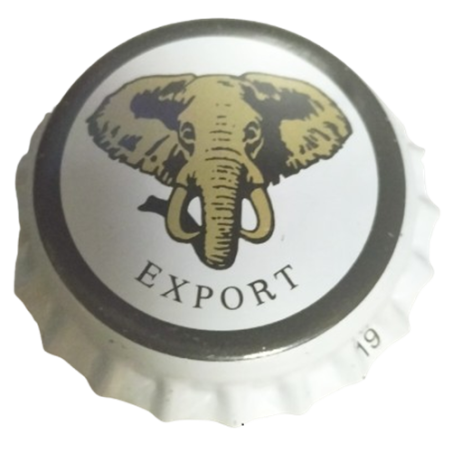 República Centroafricana  Cerveza Brasserie Motte Cordonnier Afrique (MOCAF) (Sin usar)