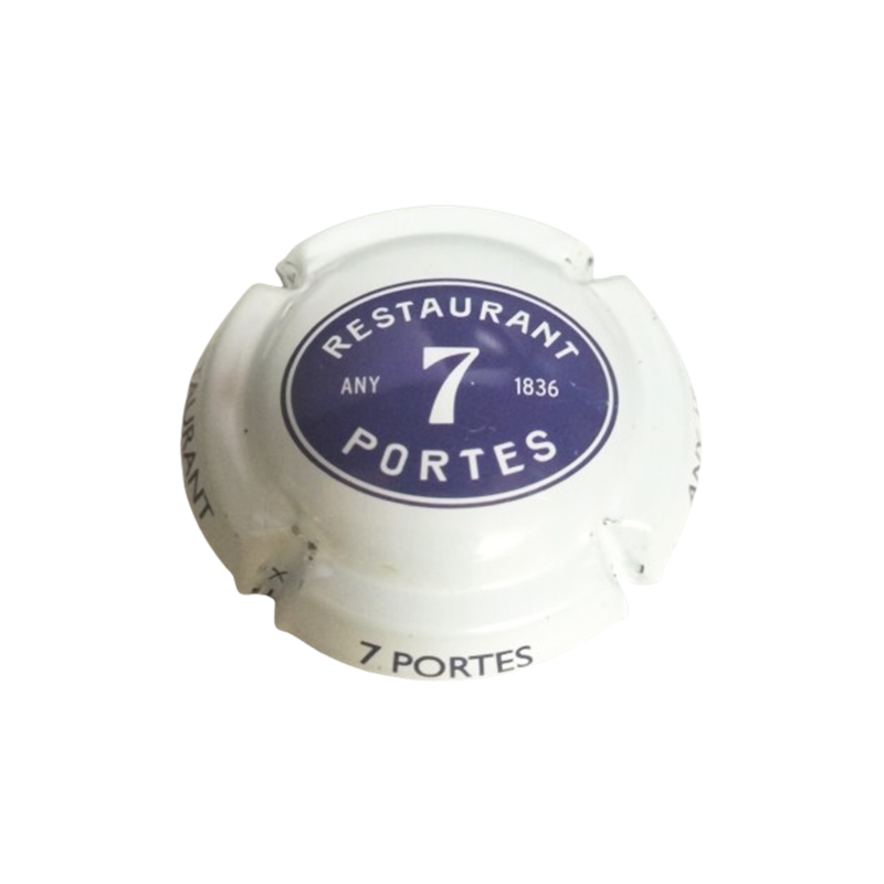 (0083) Restaurante  7 Portes Any 1836.