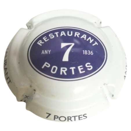(0083) Restaurante  7 Portes Any 1836.
