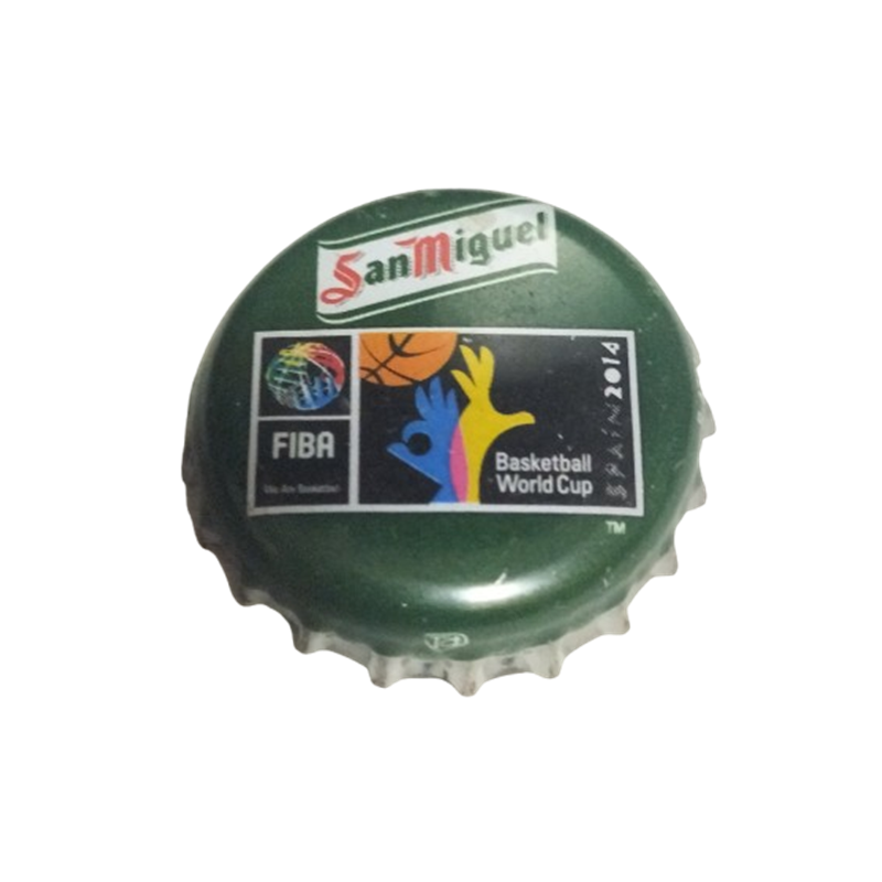ESPAÑA (ES)  Cerveza San Miguel Fábricas de Cerveza y Malta S.A. (Mundial Basquet 2014) R-4771