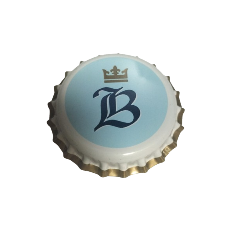 BÉLGICA (BE)  Cerveza Bocq (Brasserie du) Sin usar sin plástico en el reverso