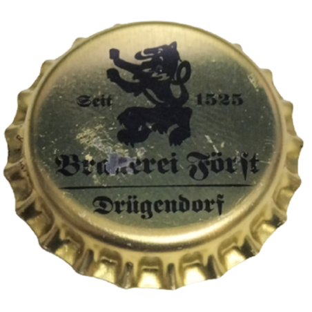 ALEMANIA (DE)  Cerveza Först, (Brauerei) Sin usar