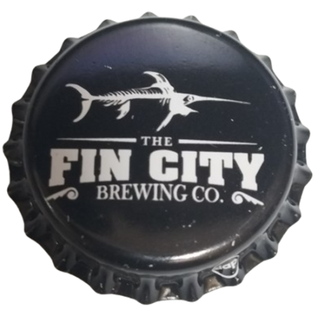 ESTADOS UNIDOS (US)  Cerveza Fin City Brewing Company  (Sin usar)
