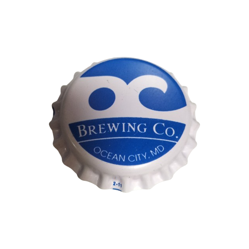ESTADOS UNIDOS (US)  Cerveza Ocean City (OC) Brewing Company.--(Sin usar)