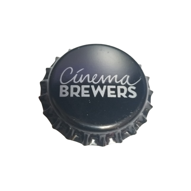PAISES BAJOS (NL)  Cerveza Cinema Brewers  Sin usar sin plástico en el reverso