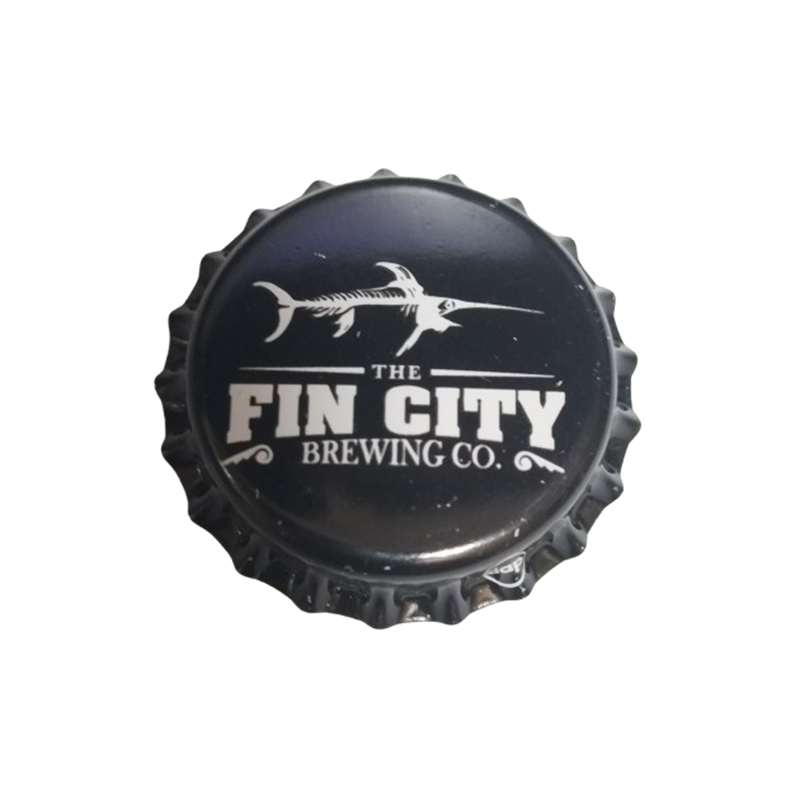 ESTADOS UNIDOS (US)  Cerveza Fin City Brewing Company  (Sin usar)