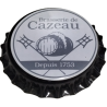 BÉLGICA (BE)  Cerveza Cazeau (Brasserie de) Sin usar sin plástico en el reverso