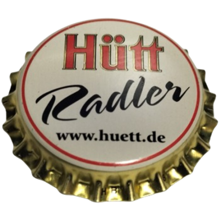 ALEMANIA (DE)  Cerveza Hütt-Brauerei Bettenhäuser GmbH & Co KG--Sin usar