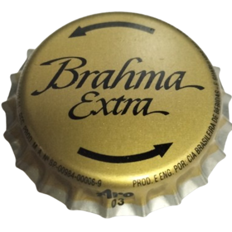 BRAZIL (BR)  Cerveza AMBEV - Companhia de Bebidas das Américas--Sin usar