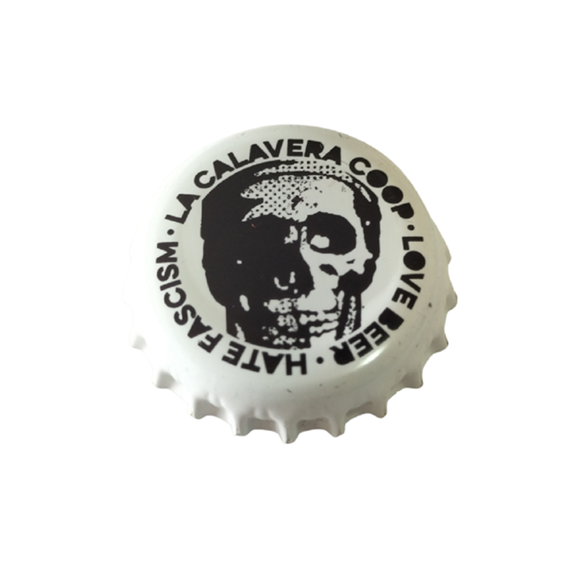ESPAÑA (ES)  (La Calavera) Cerveza Cooperativa la Barricona