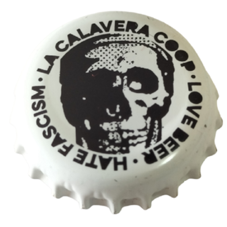 ESPAÑA (ES)  (La Calavera) Cerveza Cooperativa la Barricona