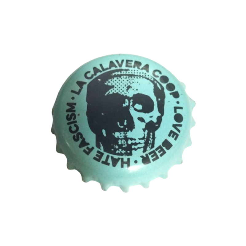 ESPAÑA (ES)  (La Calavera) Cerveza Cooperativa la Barricona