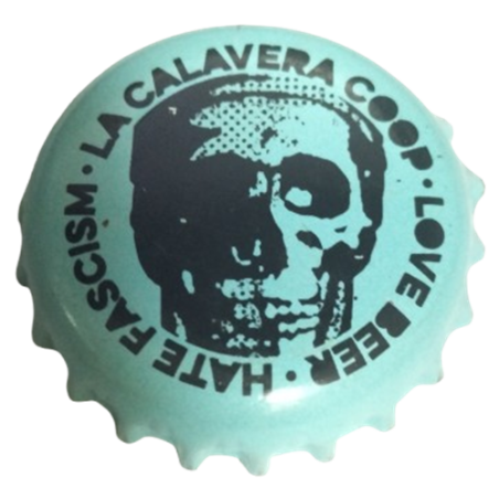 ESPAÑA (ES)  (La Calavera) Cerveza Cooperativa la Barricona