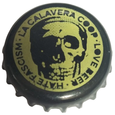 ESPAÑA (ES)  (La Calavera) Cerveza Cooperativa la Barricona