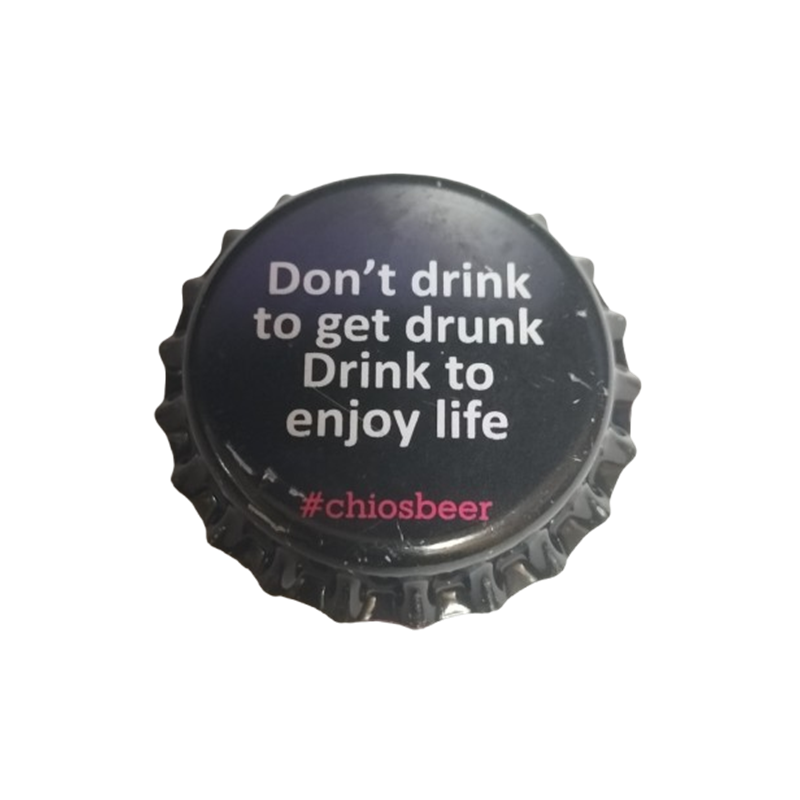 GRECIA (GR)  Cerveza Chios Brewery (Sin usar)