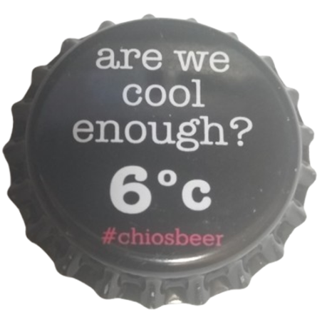GRECIA (GR)  Cerveza Chios Brewery (Sin usar)