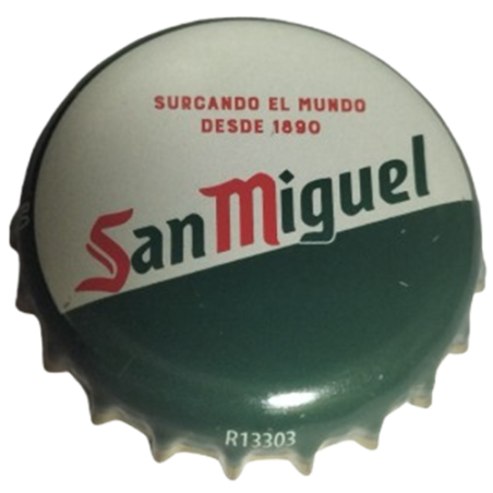ESPAÑA (ES)  Cerveza San Miguel Fábricas de Cerveza y Malta S.A. --R13303 BO