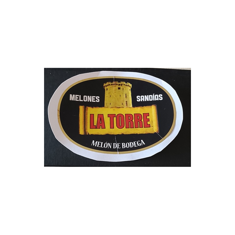 ETIQUETA DE FRUTA (USADA)--SANDIA  10.50 x 7.70
