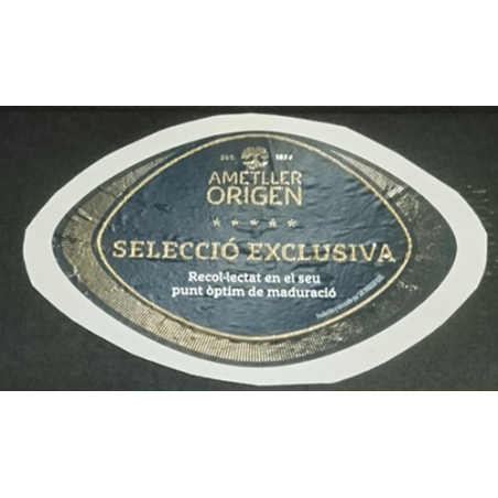 ETIQUETA DE FRUTA (USADA)--MELÓN  11.22 × 7.9 cm