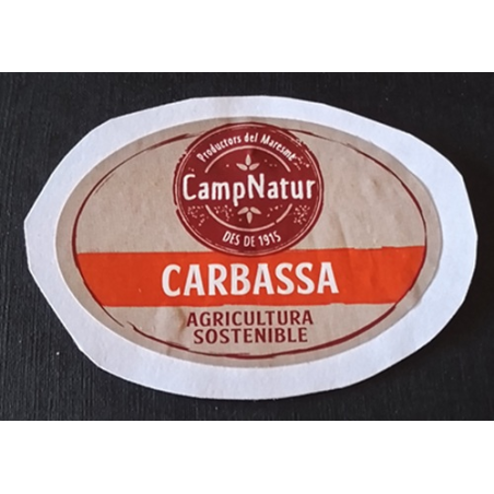 ETIQUETA DE FRUTA (USADA)--CALABAZA  6.80 x 4.80