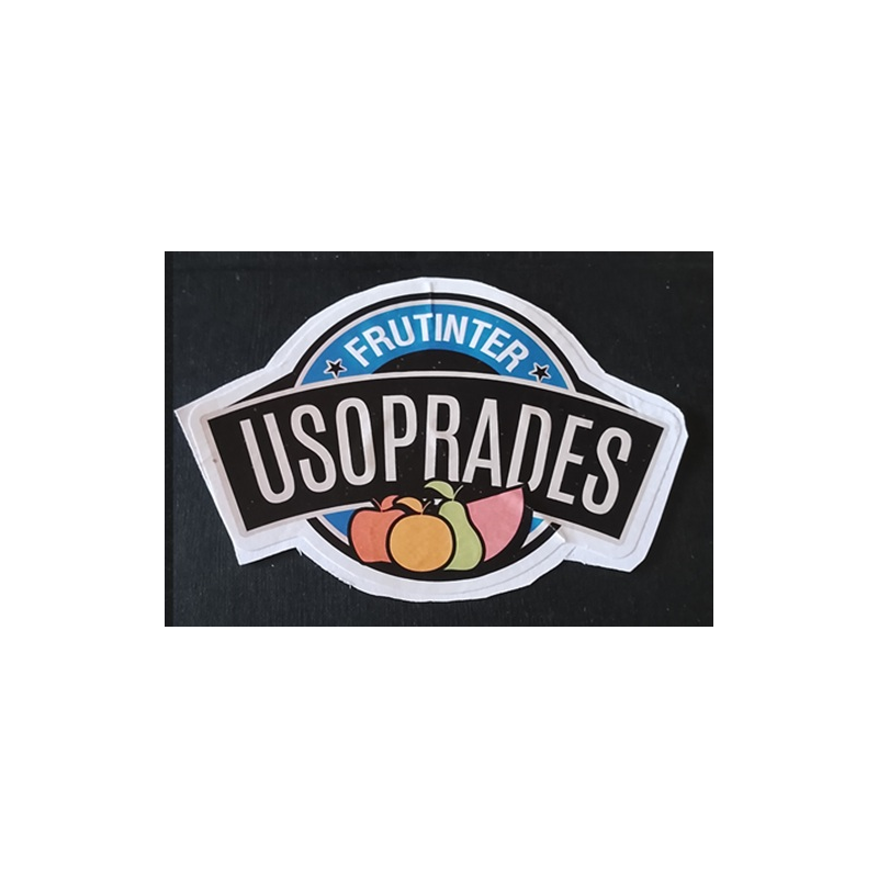 ETIQUETA DE FRUTA (USADA)--SANDIA  11.32 × 8 cm
